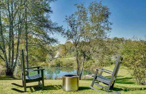 Private Spring-Fed Pond Idyllic Shrewsbury Cabin! - Foto 25