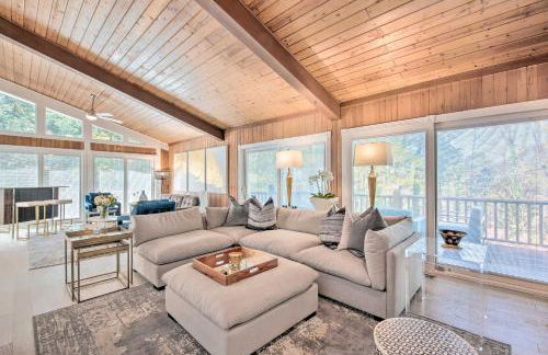 Serene Home with Fire Pit, Deck and Easy Access to ATL - Foto 7