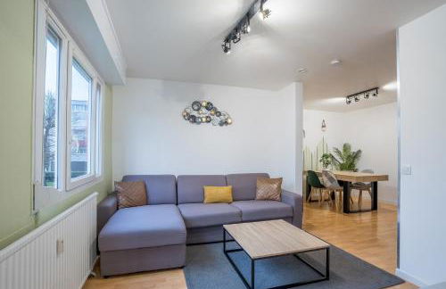 Cosy, lumineux - 1ch'- 2 lits - 4pers'- Streaming - Foto 6