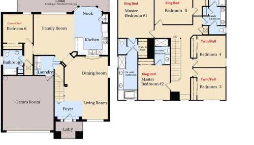 Firework View 6BR Home Pool/spa/game Near Disney! - Foto 5, Other