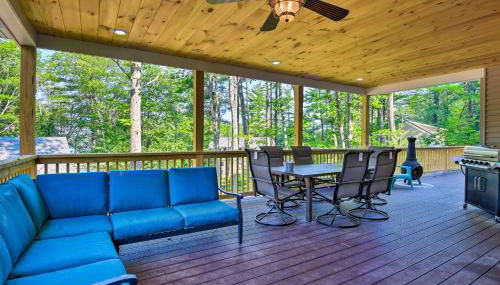 Covered Deck, Grill and Game Room Gilford House! - Foto 3