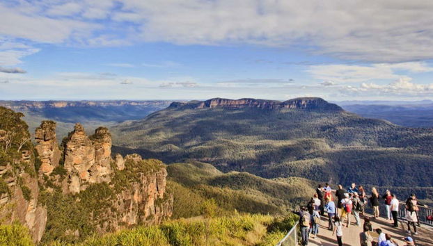 Nel Parco Nazionale Azules Blue Mountains di Sydney