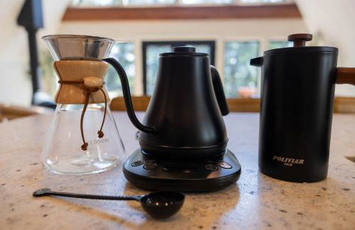 Aframe River Retreat, Sauna, Hot Tub, Workspace, New Build! - Foto 79