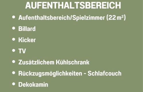 Waldklang Panorama - eingezäunt - Außen-Sauna - T-Fußball - Billard - Hunde willkommen - Foto 34