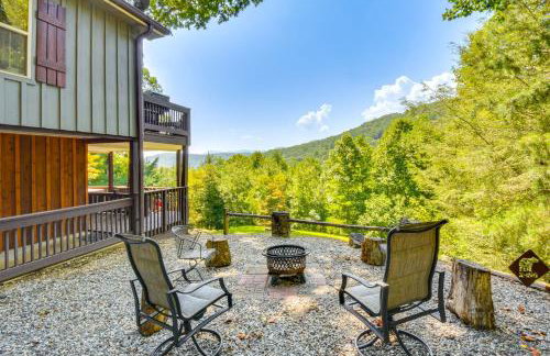 Mountain Cabin with Covered Decks and Fire Pit! - Foto 35
