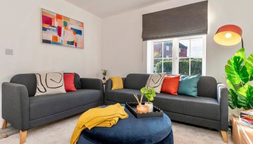 5 Bed House Sleeps 9 Parking Garden Pet Friendly in Sileby - Foto 2