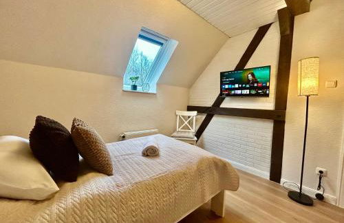 3-Zi-Wohnung Parkplatz, Arbeitsplatz, WLAN, Küche - Foto 6