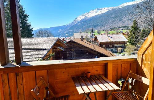 Studio Lachat - Centre village, vue montagnes - AravisTour - Foto 13