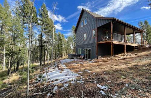 Rustic cabin charm w/ hot tub, arcade basketball - Foto 17