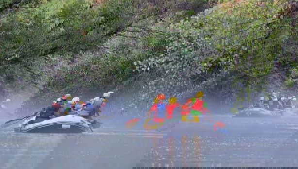 Rafting en el cañón de Almadenes