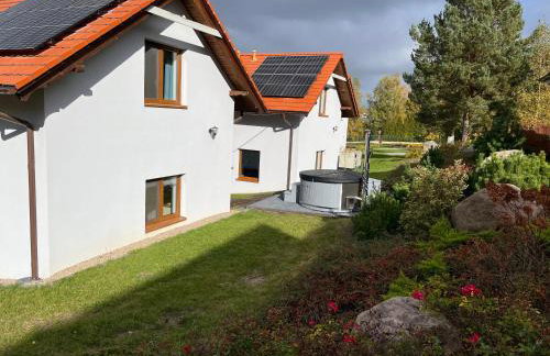 Malinowe Wzgórze domki 90 m2 z sauną i balią - Foto 36