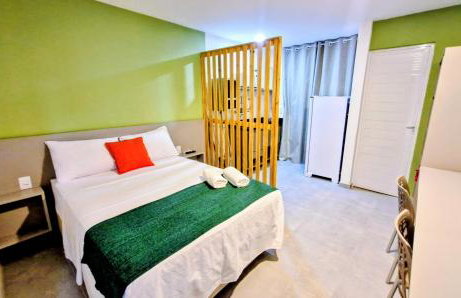 MSFlats Paripueira praia varanda c rede cozinha Wifi Ar split - Foto 14