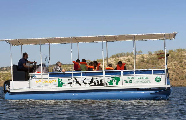 Paseo en barco por el río Alagón y embalse de Alcántara - Foto 2