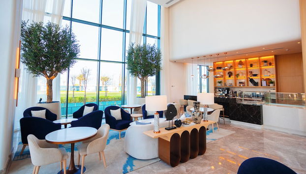 Coin salon dans le hall