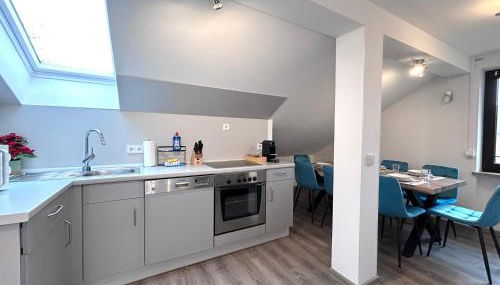 Goltan Apartment - 9 Personen, 3 Bäder, Parkplatz, WIFI - Foto 4, stove, dishwasher