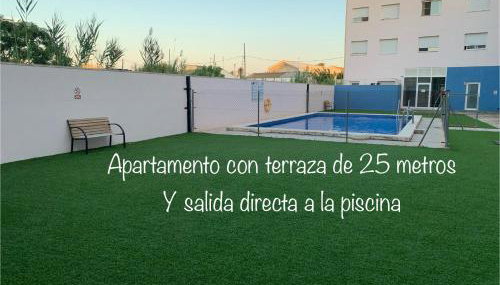 ARENA Y SAL , acceso directo a la piscina, terraza , aire acondicionado, mascotas bienvenidas - Foto 2