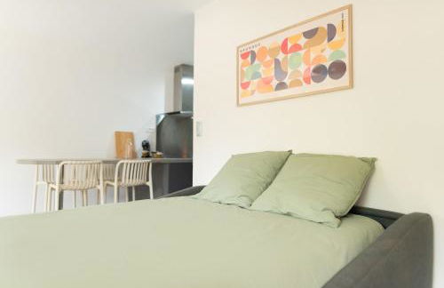 T2 - 1à 4p - Blagnac Aéroport & AIRBUS - Parking privé - Climatisation - Foto 19