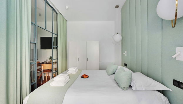 Charming Apartment in Marais With 1 Room - Foto 4, Habitación