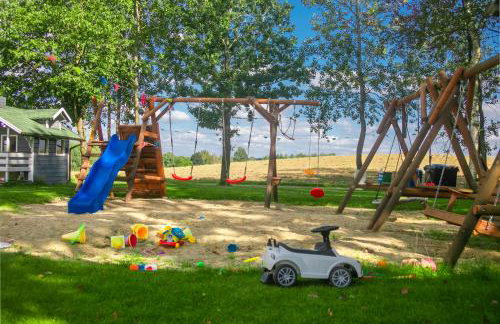 Ostoja Lemany - domki na Kaszubach, sauna, balia-jacuzzi, plac zabaw, tyrolka , dwa boiska, miejsce na ognisko, grill gazowy - Foto 36