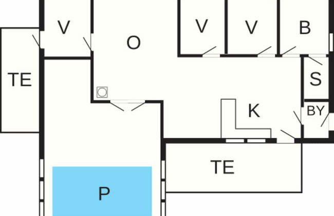 8 Person Holiday Home in Farso-by Traum - Foto 9