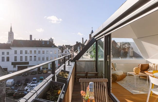 Bright Apartment Overlooking the 3 Towers of Ghent - Foto 1