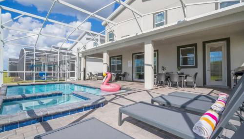 Family Villa Private Pool Spa & Arcade Sleeps 22 - Foto 2