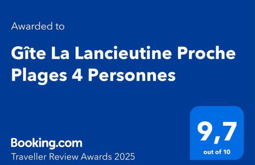 Gîte La Lancieutine Proche Plages 4 Personnes - Foto 3