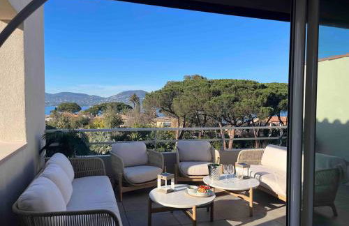 Terrasse Vue Mer - Appartement 6 pers, 3 chambres et Parking à St Tropez - Photo 28