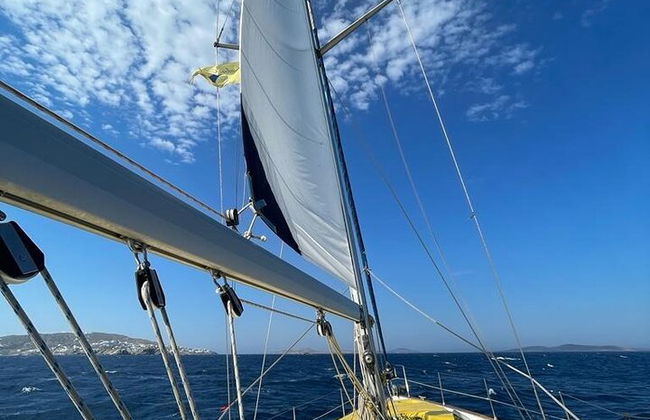 Pequeno grupo, nadar em Rhenia, ver o pôr do sol fm LVenice, freetrans - Foto 15