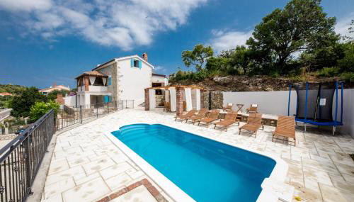 Villa Copun with heated pool - Foto 2, sunbed