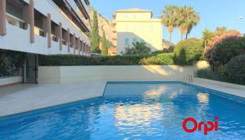 Studio spacieux, climatisé avec vue mer, piscine, WIFI et parking privé à Menton - FR-1-647-29 - Foto 3