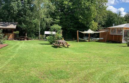 Odpoczywajka domek brzozowy z balią i sauną - Foto 8