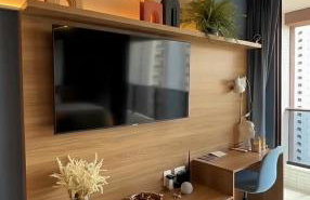 Flat Luxo com Coworking, Academia e Rooftop - WiFi 1Gb - Beira Mar 4 min - Foto 36