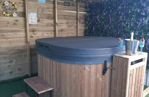 Anglesey new modern shepherds hut with spa hot tub - Foto 24