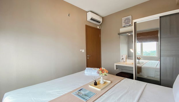 Restful 2BR at Podomoro Golf View Apartment - Photo 4, Chambre