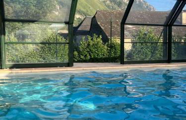 Bielle, grand appartement 38m2, piscine, 4 pers, couchages 160x200 - Foto 7