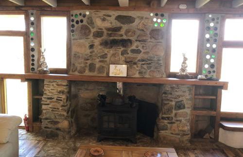 Rabbits 1or 2 bedroom hobbit style hillset earthen dartmoor eco home - Foto 19