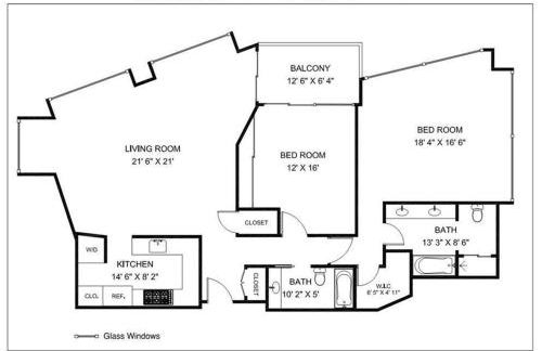 Luxurious and Spacious 2-Bedroom Condo Unit Downtown San Diego in the Heart of the Gaslamp Quarter - 30-Day Min recommended - 14-Day Min acceptable - Foto 42