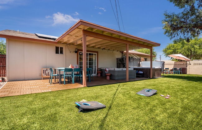 5BR Sleeps 10 Hot Tub Fire Pit Games & Walk to ASU - Foto 25