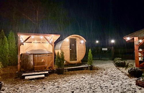 Mazurski dom Brejdyny Sauna i Bania - Foto 79