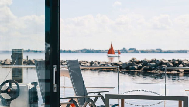 Houseboat in Egernsund at the Marina Minde - Foto 5, Balcone