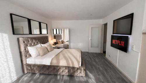 Modernes Apartment mit Balkon & Smart TV bei Hamburg - Foto 2