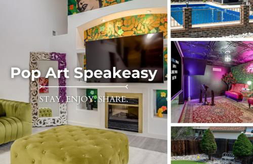 Pop Art Oasis with Karaoke Mini Golf Hot Tub and Pool - Photo 38