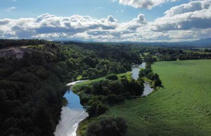 Designer A-Frame Treehouse with hot tub on river - Foto 51
