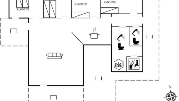 "Sora" - 2km from the sea - Foto 2, Floorplan