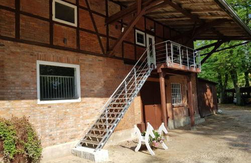 Große, helle Ferienwohnung mit 2 Balkonen auf dem Kastanienhof Oetzen in der Lüneburger Heide - Foto 34