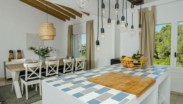 Ibiza-style Villa in Moraira With Private Pool and Magnificent View - Foto 3, Cocina privada