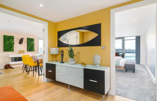 Stunning Thames View 2-Bedroom Apartment 2 Baths & 2 Balconies Sleeps 6 - Foto 28