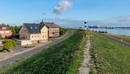 Moderne Fewo "Feuerwache" direkt am Elbdeich bei Moldenhauer - Photo 2