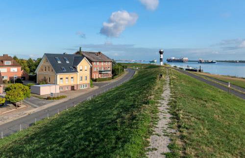 Moderne Fewo "Feuerwache" direkt am Elbdeich bei Moldenhauer - Photo 2